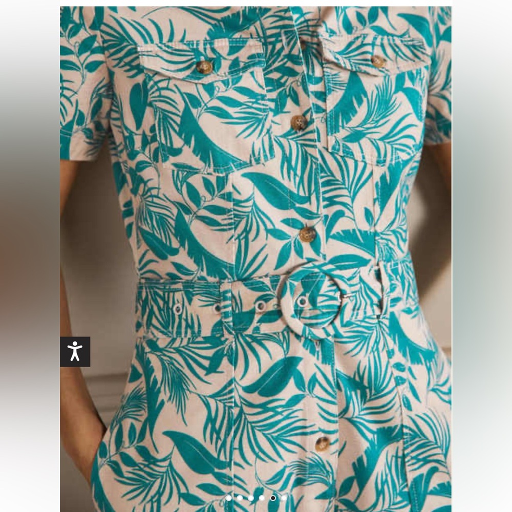 Boden Belted Midi Shirtdress 4P - Picture 5 of 11